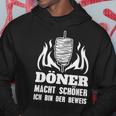 Doner Macht Schöner Ich Bin Der Beweis Kebab Snack Kapuzenpullover Lustige Geschenke