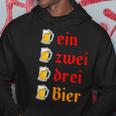 Donna Ein Zwei Drei Bier Boccale Da Birra Divertente Per Oktoberfest Con Collo A Felpa con cappuccio Regalos divertidos