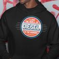 Donna I Love The Smell Of Diesel In The Morning Con Collo A Felpa con cappuccio Regalos divertidos