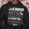 Dorfkind Wirom Dorf Farm Illage Children's Kapuzenpullover Lustige Geschenke