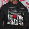 Ein Herz Für Deutsche Rraukwaren Tank Driver Military Kapuzenpullover Lustige Geschenke