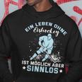 Ein Leben Ohne Eishockey Ein Leben Ohne Eishocke Kapuzenpullover Lustige Geschenke