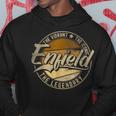 Enfield Ct Connecticutintage Distressed Felpa con cappuccio Regalos divertidos