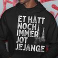 Et Hätt Noch Immer Jot Jejange Grundgesetz Carnival In Cologne Kapuzenpullover Lustige Geschenke