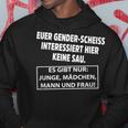 Euer Genderscheiss Interessiert Hier Keine Sau Kapuzenpullover Lustige Geschenke