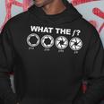 What The F Photography F-Stop Aperture Felpa con cappuccio Regalos divertidos