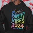 Family 2024 Vibes Family Vacation Making Memories Summer Hoodie Personalized Gifts