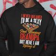 Fathers Day Billiard Be A Sexy Pool Playing Grandpa Snooker Hoodie Personalized Gifts
