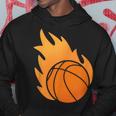 Fire Basketball Kapuzenpullover Lustige Geschenke