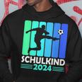 First Day Of School Schulkind 2024 Schulanfang Junge Fussball Kapuzenpullover Lustige Geschenke