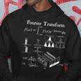 Fourier Transform Signal Science Matematica Insegnante Nerdy Regalo Felpa con cappuccio Regalos divertidos