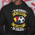 Frasi Allenatore Calcio Regalo Allenatore Calcio Felpa con cappuccio Regalos divertidos