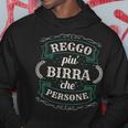 Frasi Divertenti Sulla Birra Reggo Più Birra Che Persone Felpa con cappuccio Regalos divertidos