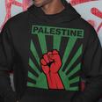 Free Palestine Propaganda-Style Palestine Fist Felpa con cappuccio Regalos divertidos