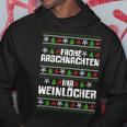 Frohe Arschnachten Ihr Weinlöcher Costume Kapuzenpullover Lustige Geschenke