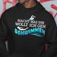 Beach For Swimmers And Triathletes Kapuzenpullover Lustige Geschenke