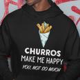 Churro Lover Churros Make Me Happy Felpa con cappuccio Regalos divertidos