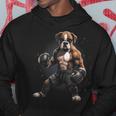 Dog Boxeador De Boxeo Con Gráficos Divertidos Sudadera Regalos divertidos
