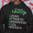 Lauch Ich Bin Ein Lauch Sport Fitness Kapuzenpullover Lustige Geschenke