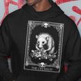 Tarot Card The Opossum Possum Occult Tarot Reader Felpa con cappuccio Regalos divertidos