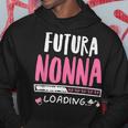Futura Nonna Loading Annuncio Gravidanza Futura Nonna Felpa con cappuccio Regalos divertidos