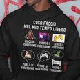 Gamer Gaming Uomo Ideogiochi Uomo Ideogame Felpa con cappuccio Regalos divertidos