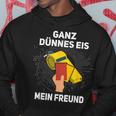 Ganz Thin Ice My Friend Schiri Referee S Kapuzenpullover Lustige Geschenke