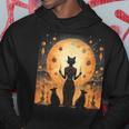 Gatto Egiziano Gatto Dea Bastet Anime Graphic Fashion Felpa con cappuccio Regalos divertidos