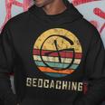 Geocaching Geocacher Geocache Gps Outfitintage Retro Kapuzenpullover Lustige Geschenke