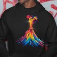 Geologia Delulcano Magma Lava Popart Felpa con cappuccio Regalos divertidos