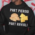 Gnocchi Polacchi Italiani Divertenti Mezzi Pierogi Mezzi Ravioli Felpa con cappuccio Regalos divertidos
