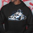 Go Kart Racer Karting Felpa con cappuccio Regalos divertidos