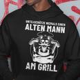 Grillen Unterschatze Niemal Ein Alten Mann Mit Grill S Kapuzenpullover Lustige Geschenke