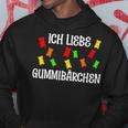 Gummy Bears Ich Liebe Gummärchen Kapuzenpullover Lustige Geschenke