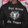 Hail Seitan Goegan Divertente Gioco Di Paroleegetariano Felpa con cappuccio Regalos divertidos