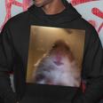 Hamster Starrt In Die Front Camera I Internet Hamster Meme Kapuzenpullover Lustige Geschenke