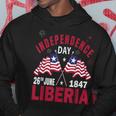 Happy Liberia Independence Day Liberia Liberian Flag Hoodie Unique Gifts