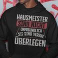 Hausmeister Sinderbal Überlegen Hausmeister Kapuzenpullover Lustige Geschenke