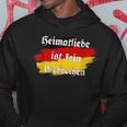 Heimatliebe Ist Keinerbrechen German Classic Kapuzenpullover Lustige Geschenke