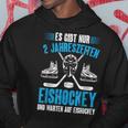 Hockey Es Gibt Nur 2 Jahreszeiten Eishockey Player Kapuzenpullover Lustige Geschenke