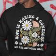 Hope Is Making A Comeback Democrats Vintage 2024 Hoodie Funny Gifts