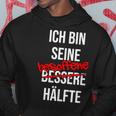 Ich Bin His Besoffen Half Kapuzenpullover Lustige Geschenke