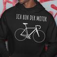 Ich Bin Der Motor Radfahrer Cool Saying E-Bike Kapuzenpullover Lustige Geschenke