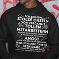 Ich Bin Eine Stolze Chefinonerdammt Tollen Mitarbeitern Kapuzenpullover Lustige Geschenke