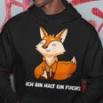 Ich Bin Halt Ein Fuchs Slogan Schlauer Fox Kapuzenpullover Lustige Geschenke