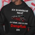 Ich Schnarche Nicht Steam Train Driver Kapuzenpullover Lustige Geschenke