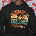 Idea Retro Bicicletta Ciclisti Gadget Pension Uomo Felpa con cappuccio Regalos divertidos