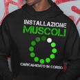Installazione Muscolare Divertente Palestra & Fitness Uomini Felpa con cappuccio Regalos divertidos