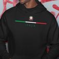 Italia National Flag Colors Italy Crest Logo Italian Roots Hoodie Funny Gifts
