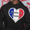 J'aime La France Drapeau J'aime La Culture Française Paris Francaise Sweat à capuche Cadeaux drôles